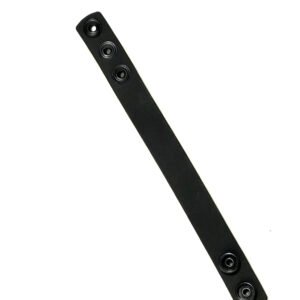 Boneyard Silicone Cock Strap - 3 Snap Ring - Black