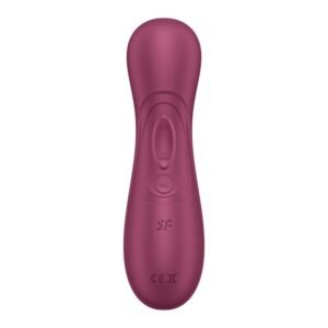 Satisfyer Pro 2 Gen 3 App Control Clitoral Stimulator Wine Red