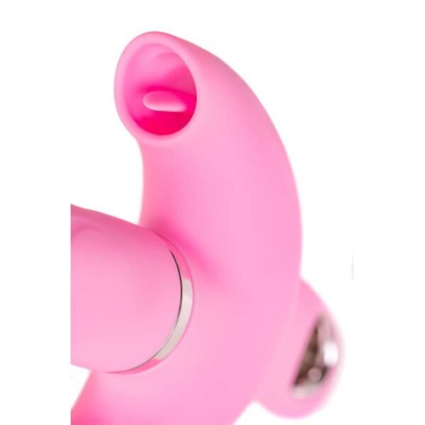 JOS Twist Me Triple G-Spot, Anal and Clit Stim Vibrator Pink